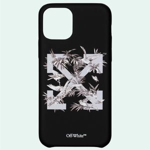 OFF-WHITE Birds iPhone 11Pro Phone Case in Black and Grey